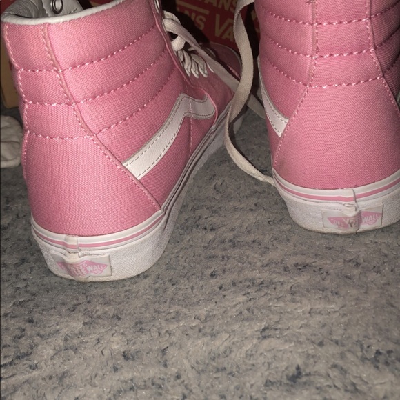 Pink Sk8- Hi Vans - Picture 3 of 3